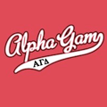 Quackerbox Creations printed Alpha Gam t-shirt design